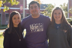 Katherine, Michael, and Ashley Carter. Photo by Alex Blankenship.