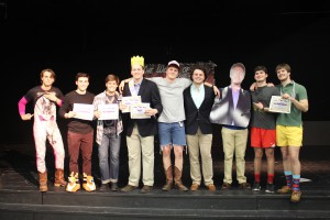 Contestants in the Mr. Tiger competition.  Photo courtesy of Kyndall Miller 
