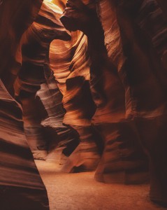 The natural "art" of Antelope Canyon. Photo courtesy of Austin Sowerbutts.