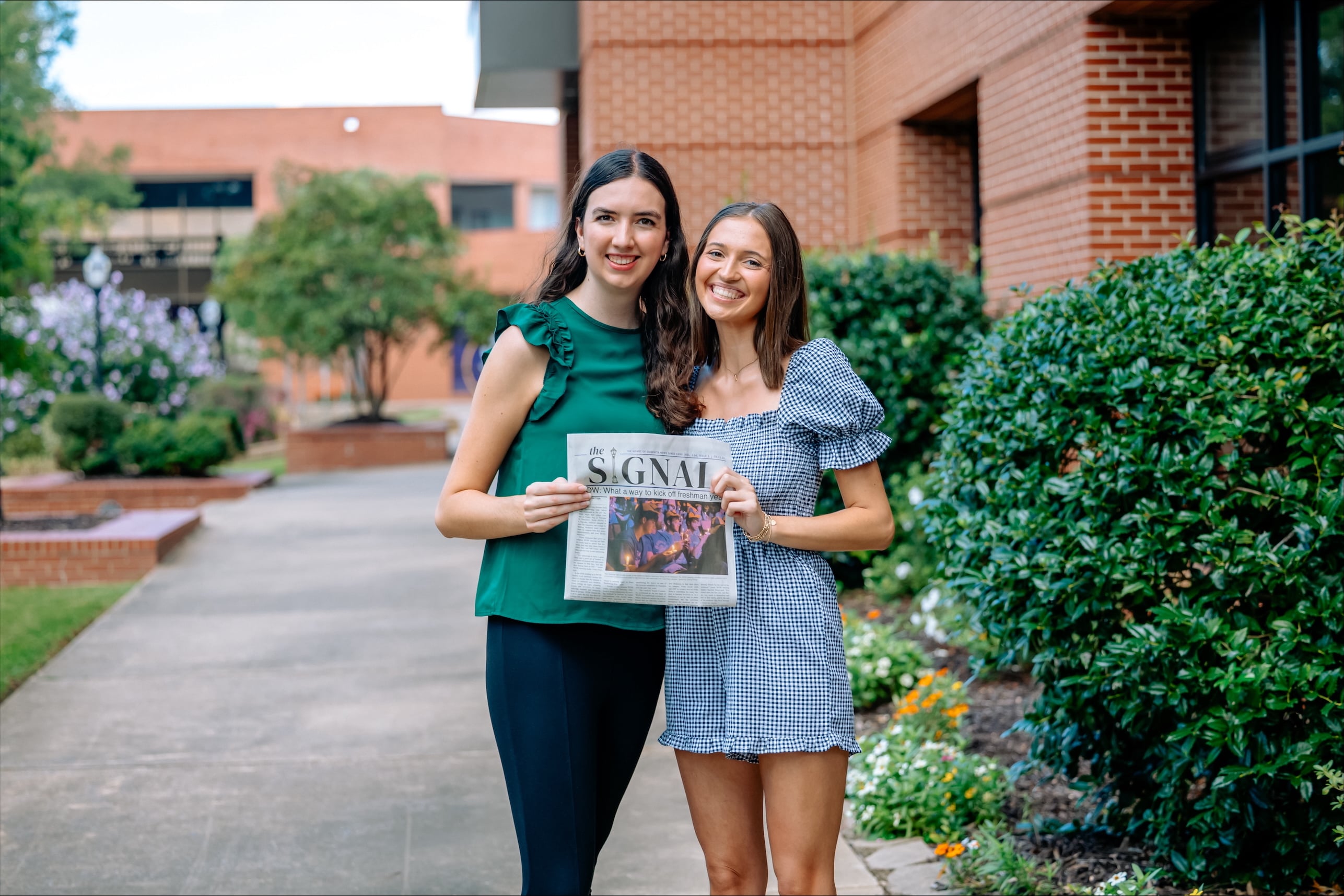 2025-2026 Signal Editors, Jacie Sellars and Madelyn Tullos