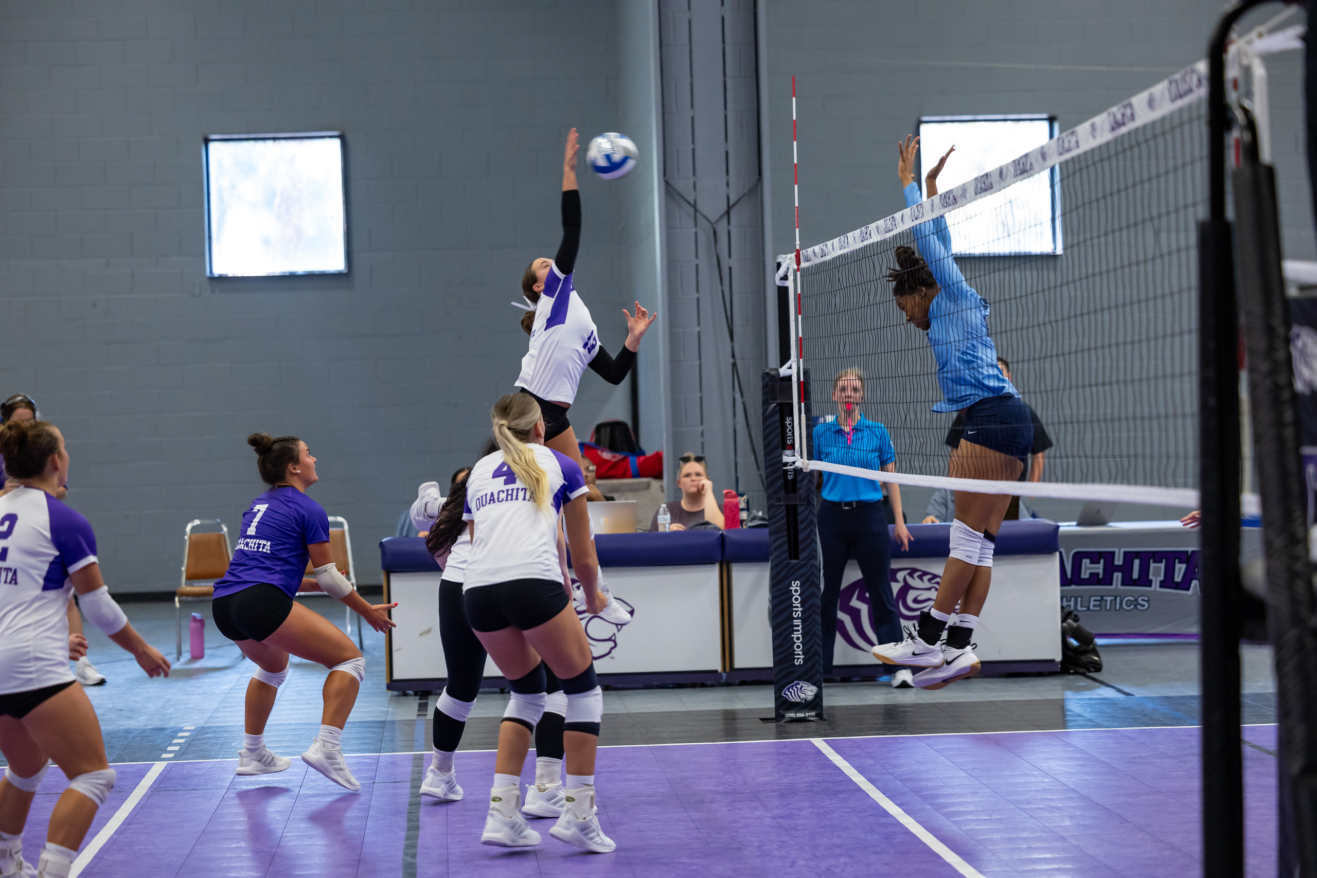 Volleyball back on the court | Photo by Joshua Rhine