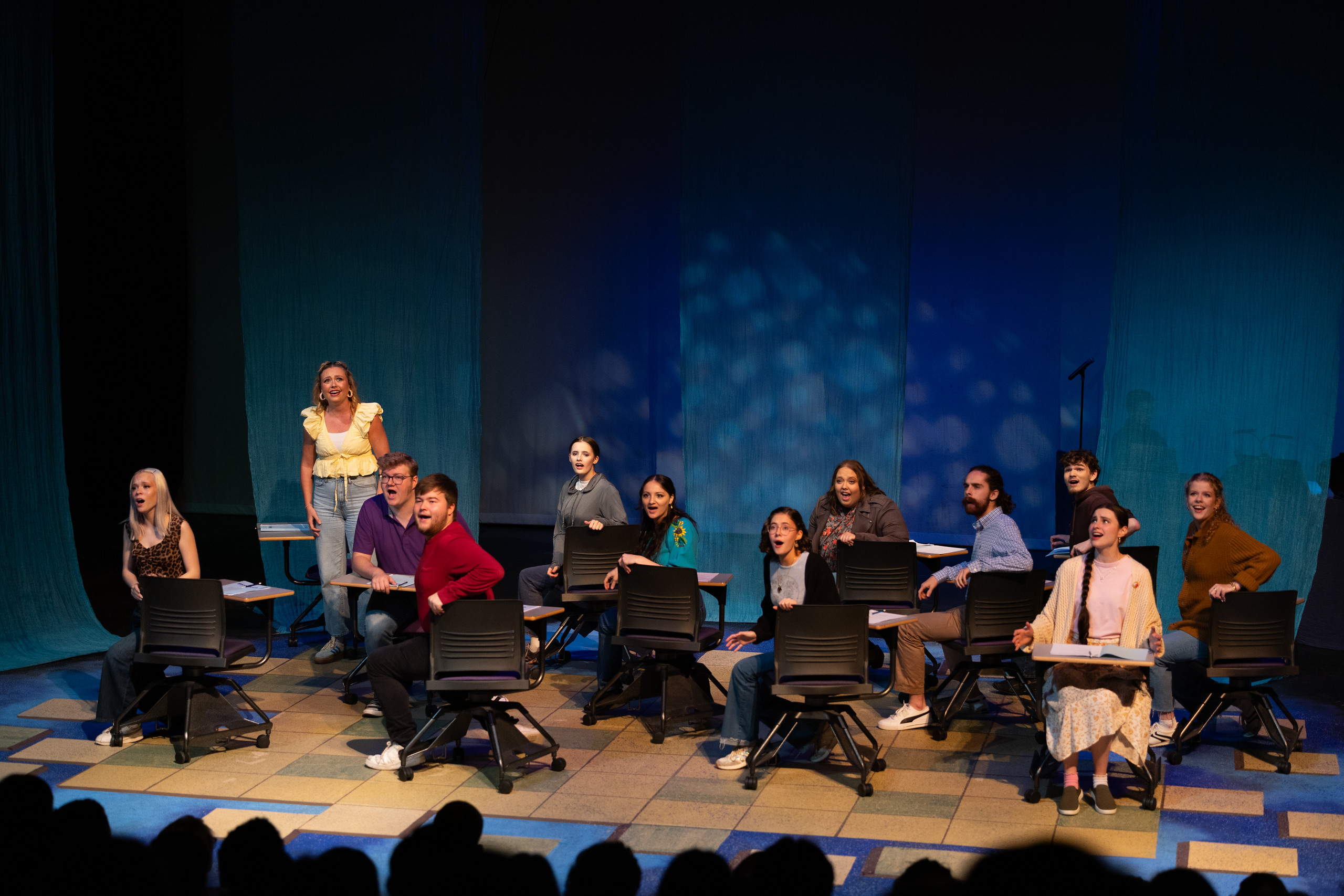 The cast of The Theory of Relativity | Photo by Noah Gulley