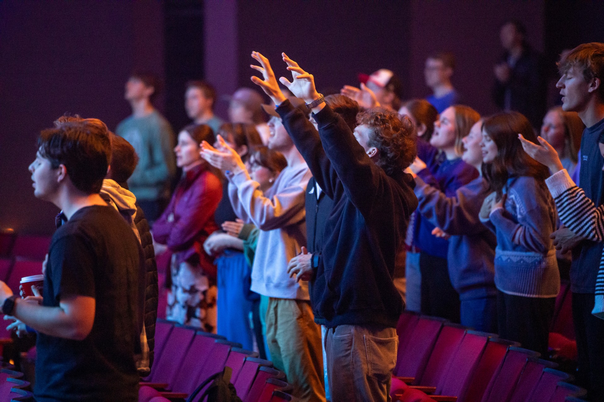 Christian Focus Week created an opportunity for students to spend time in worship and prayer.
