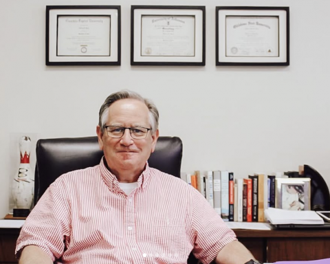 After 24 years as dean, Jeff Root returns to where teaching begins.