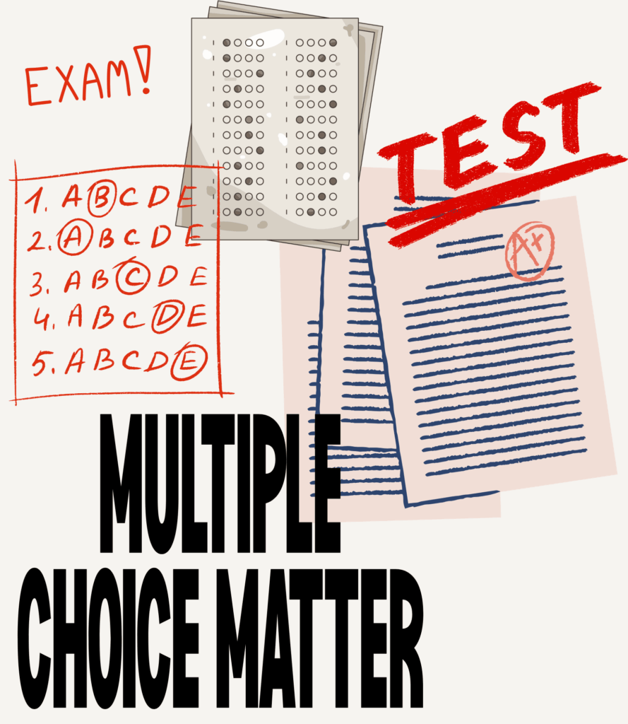"I think it is safe to say most students’ favorite test type is a blank one." - Addison Pierce